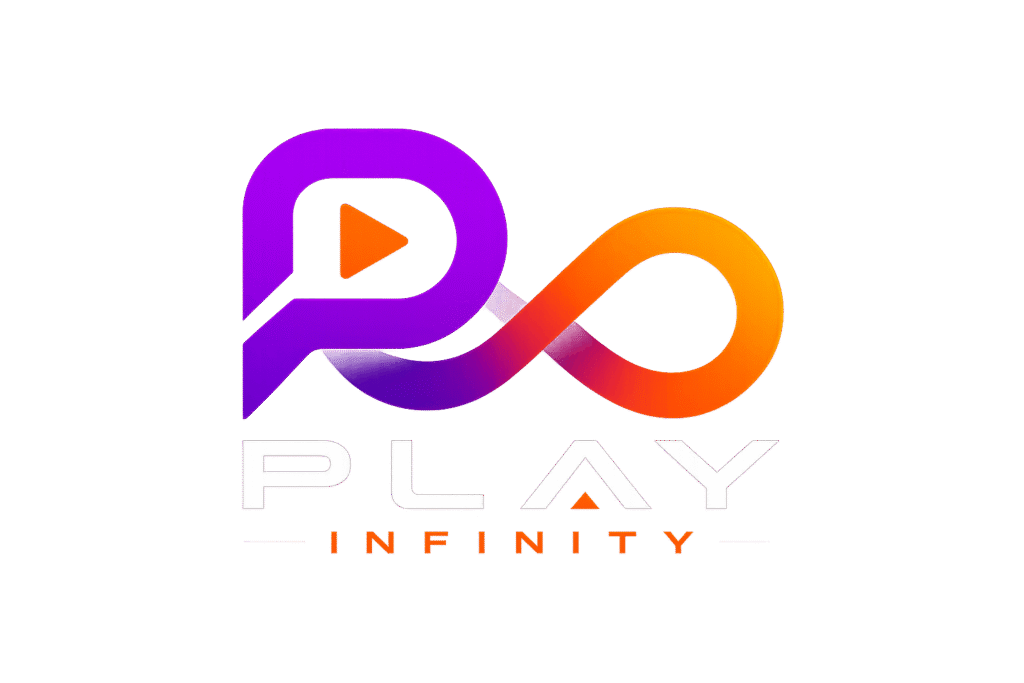 Serviço de subscrição gamer acessível Play Infinity — logo oficial